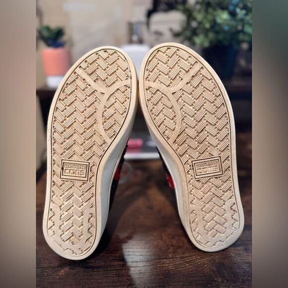 Converse‎ x Play Comme Des Garcons CDG Pro Low Hearts size 6.5 w/5m - Picture 10 of 11